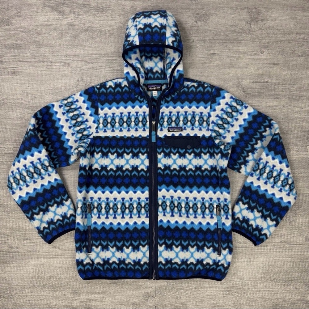 Patagonia Synchilla Women’s Snap T Full Zip Electron Blue